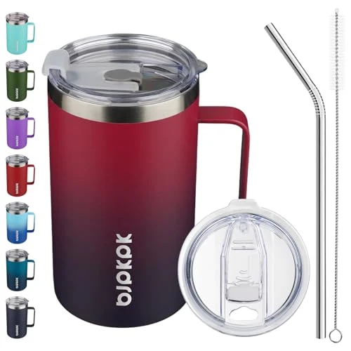 Innovative 25oz Insulated Coffee Mug with Handle Reliable