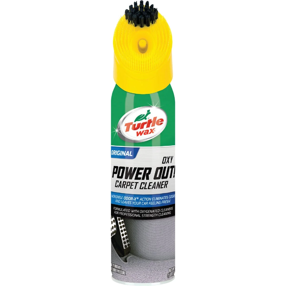 Soft Turtle Wax Oxy Power Out Bristle Cap 18 Oz. Carpet Cleaner Green