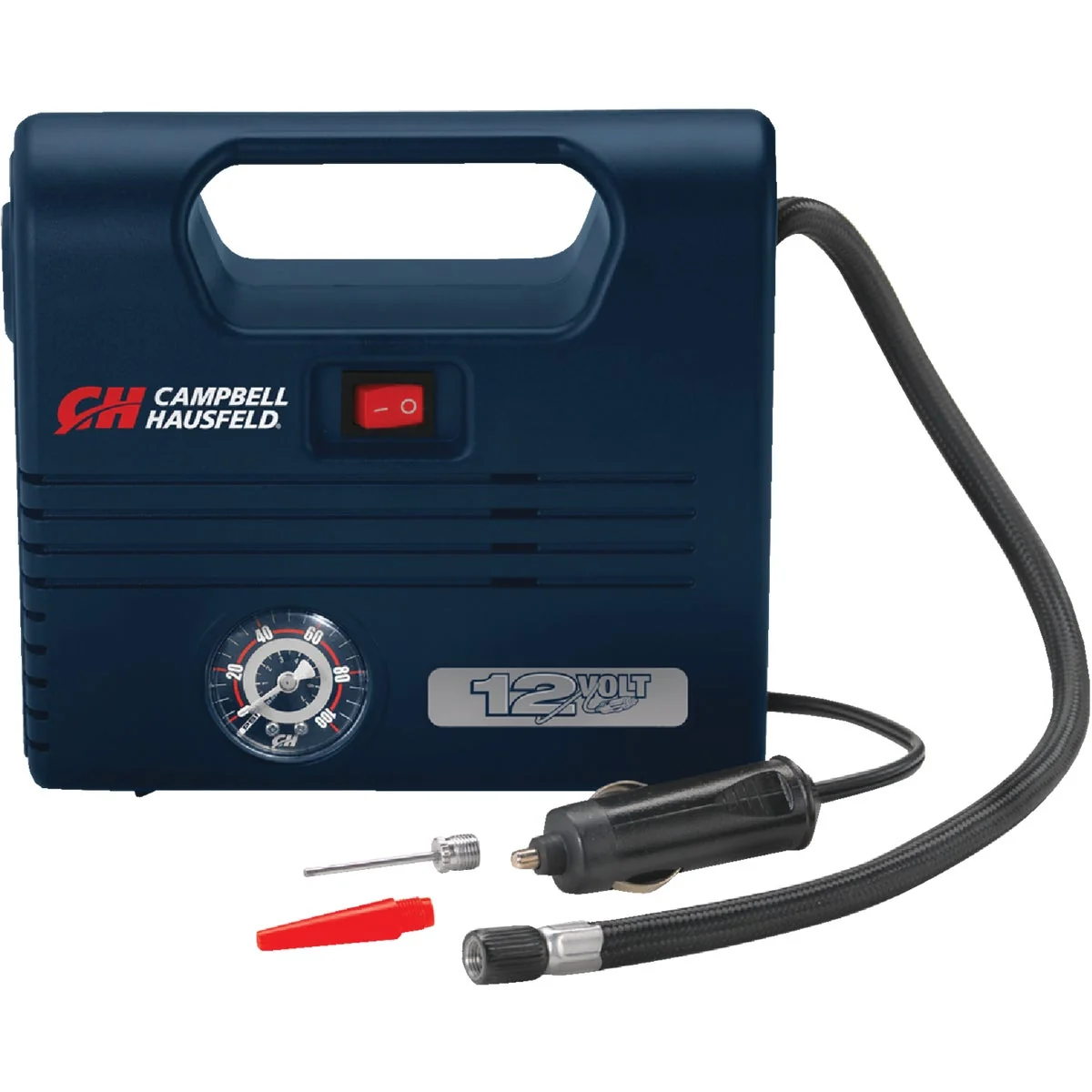 Versatile Campbell Hausfeld 12-Volt 100 psi Portable Electric Inflator Healthy