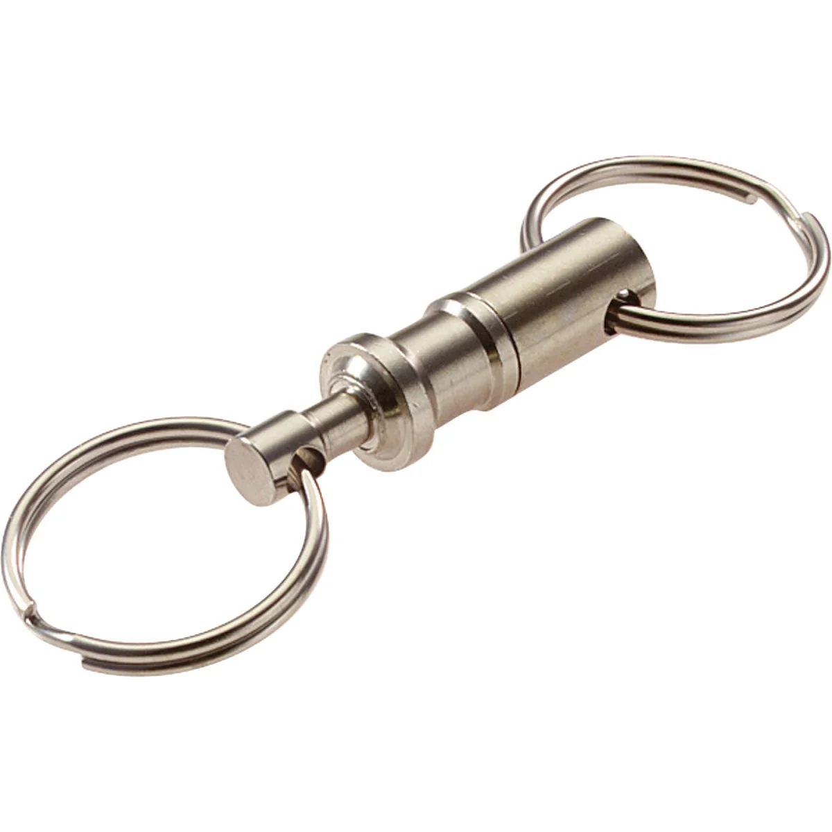 Practical Lucky Line Quick-Releast Pull-Apart Nickel-Plated Brass Key Chain Optimized