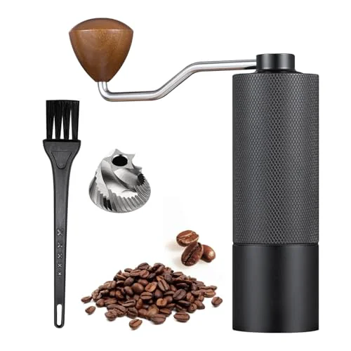 Secure Manual Coffee Grinder Capacity 25 Grams Breathable