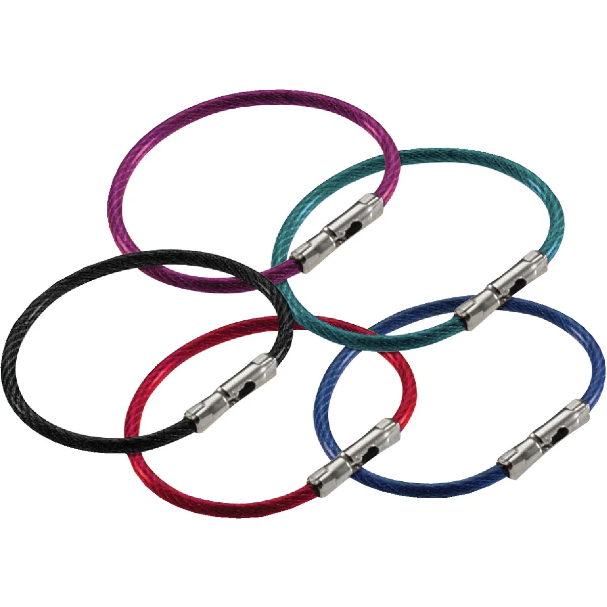 Sophisticated Lucky Line Flex-O-Loc Key Ring Advanced