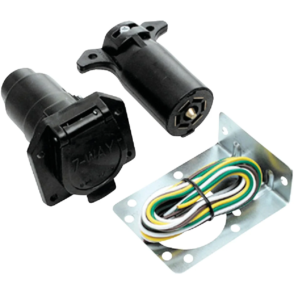 Fashionable Reese Towpower 7-Blade Vehicle Trailer Connector Set Clean
