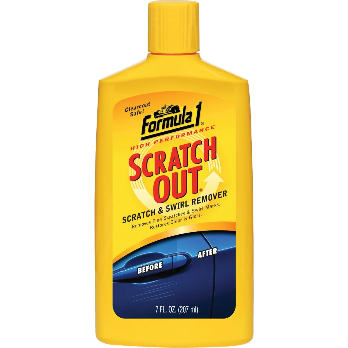 High-Quality Formula 1 Scratch Out 7 Oz. Liquid Scratch Swirl Remover Polishing Compound Premium Material