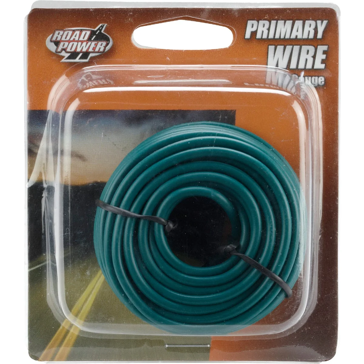 Optimized ROAD POWER 24 Ft. 16 Ga. PVC-Coated Primary Wire Green Responsible