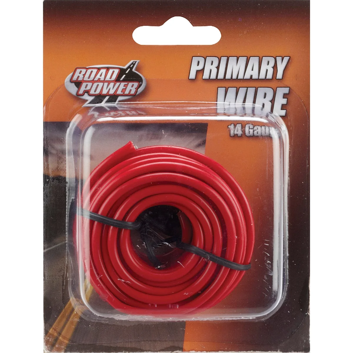 Sophisticated ROAD POWER 17 Ft. 14 Ga. PVC-Coated Primary Wire Red Convenient