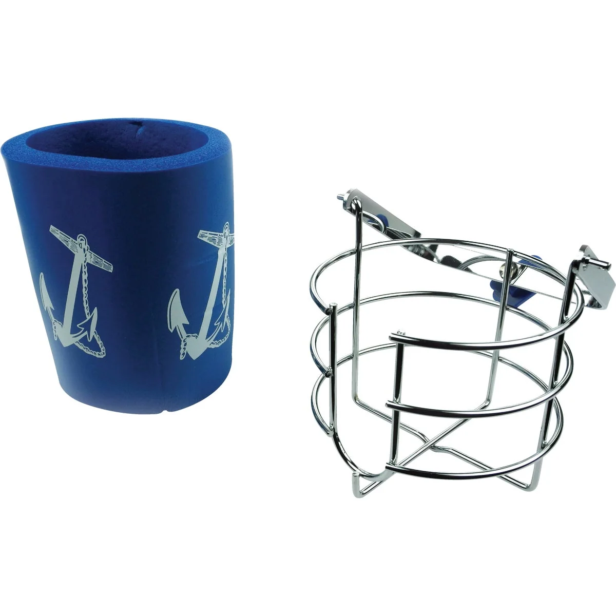 Healthy Seachoice Chrome-Plated Brass Drink Holder Recyclable