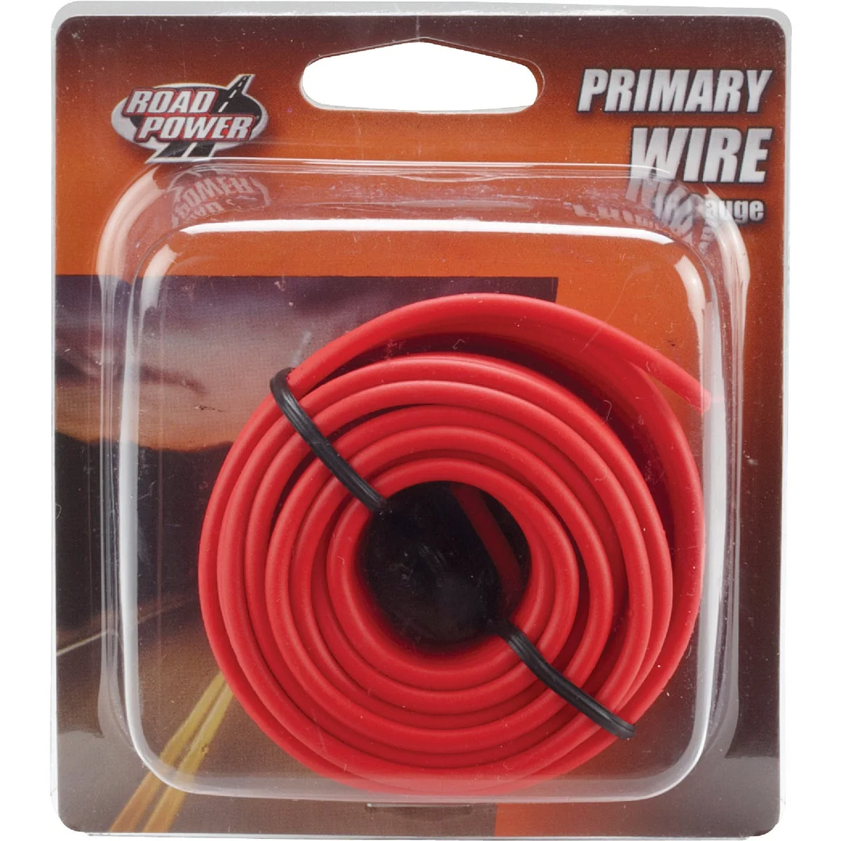 User-Friendly ROAD POWER 24 Ft. 16 Ga. PVC-Coated Primary Wire Red Advanced