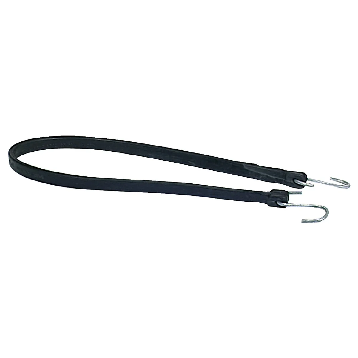 Artisan 35.5 In. Hook-to-Hook Black Rubber Tarp Strap High-Performance