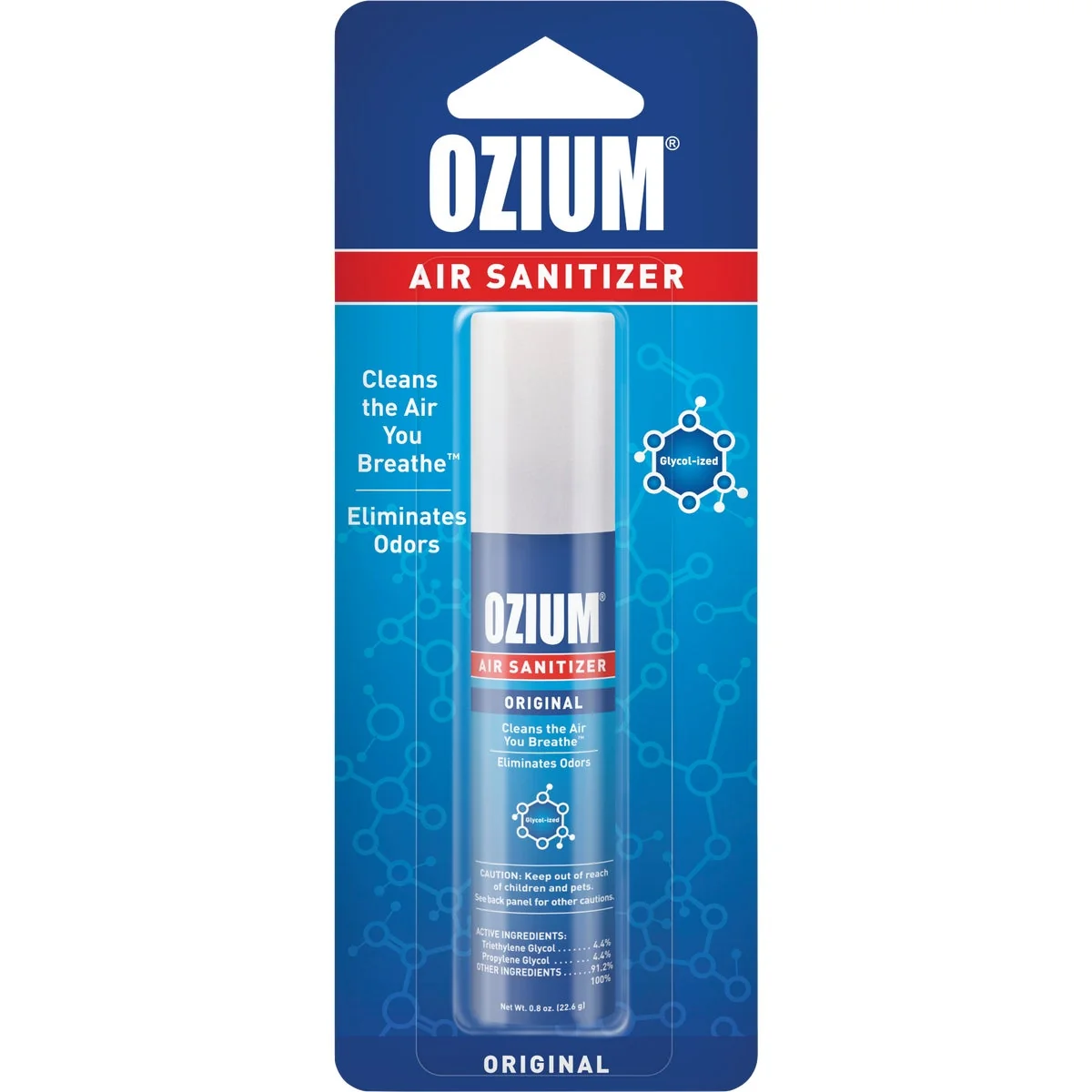 High-End Ozium 0.8 Oz. Car Air Freshener Sanitizer Spray Scent Top-Quality