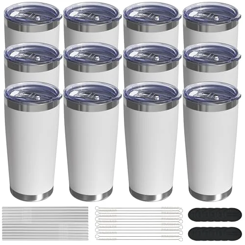 Quality 20oz Travel Coffee Tumbler 12 Count Healthy