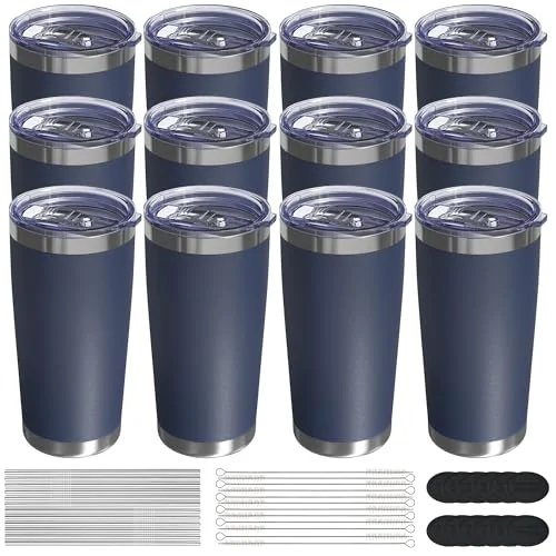 Original Design 20oz Travel Coffee Tumbler 12 Count User-Friendly