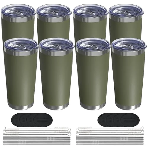 Easy-to-Use 20oz Travel Coffee Tumbler 8 Count Innovative