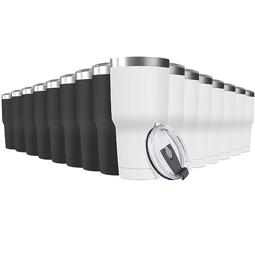 Secure 30oz Stainless Steel Travel Mug with Lid Professional