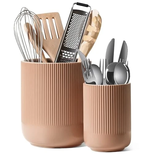 Dependable Utensil Holder for Kitchen Counter 2 Count Certified