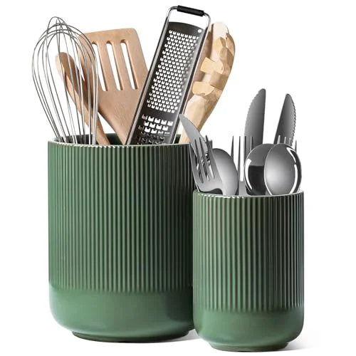 Classic Utensil Holder for Kitchen Counter 2 Count Professional