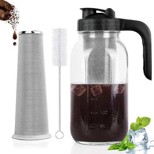 Versatile Cold Brew Coffee Maker Pitcher Soft