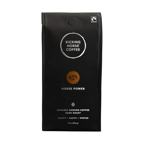 Premium Material Coffee 454 Horse Power Ground Coffee 10 Ounce Reliable