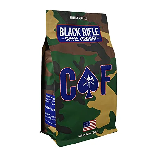 Comfortable Black Rifle Coffee Medium Roast Ground Coffee CAF 12 oz 12 Ounce Smooth