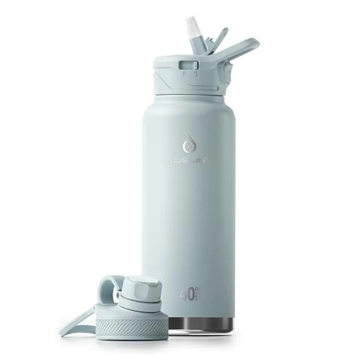 Relaxed 40oz Stainless Insulated Bottle with 2 Leak Green