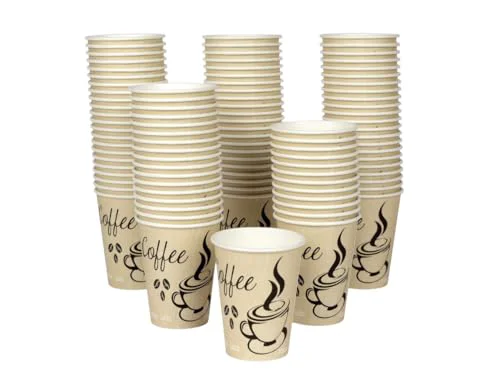 Original Disposable Coffee Cups 100 Count Detailed