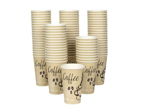 Consistent Disposable Coffee Cups 100 Count Quality