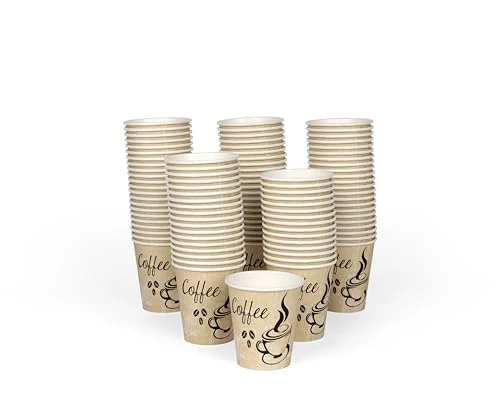 Casual Disposable Coffee Cups 100 Count Fast