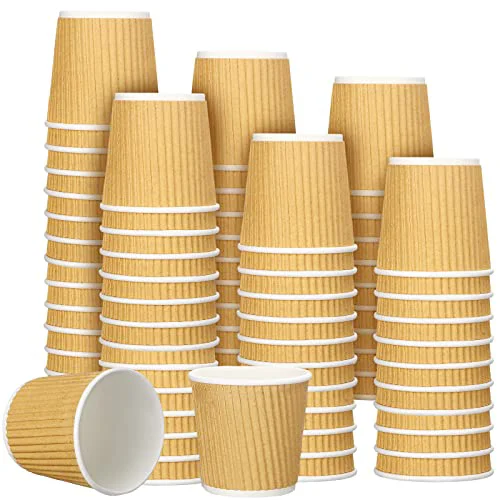 Healthy 200 Pcs 4 oz Disposable Espresso Coffee Cups Optimized