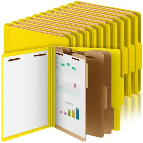 Versatile 24 Pcs Classification Folder Letter Size First-Class