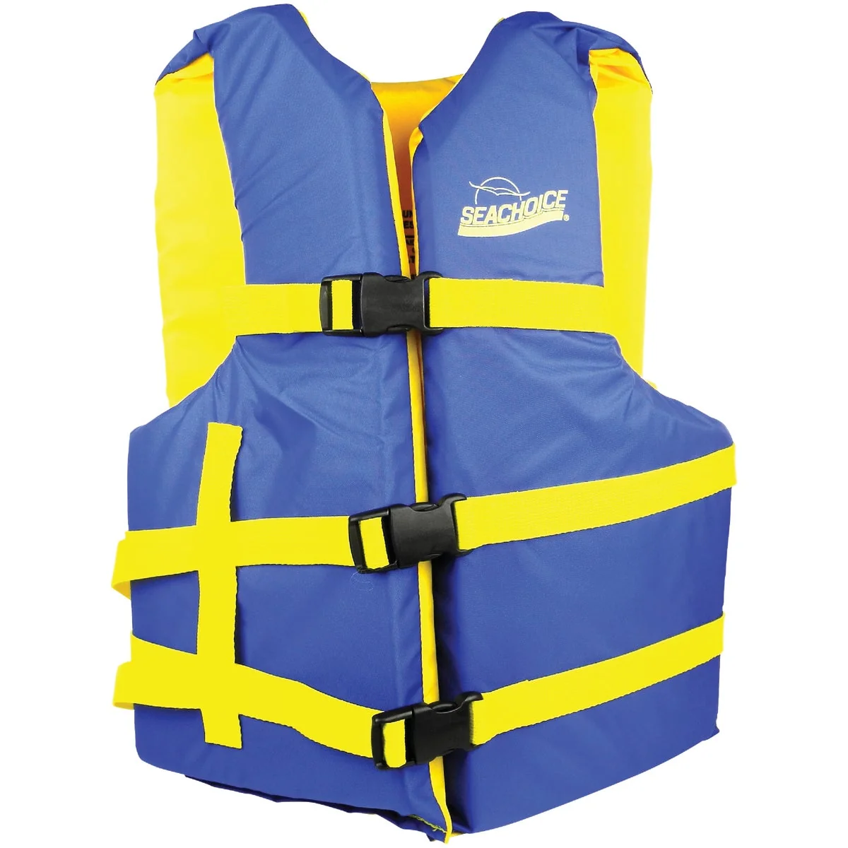 Eco-Friendly Seachoice Adult USCG Type III 90 Lb. and Up Adjustable Boating Life Vest Soft