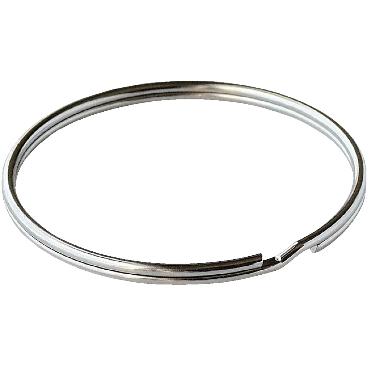 Fine Crafted Lucky Line Tempered Steel Nickel-Plated 7 8 In. Key Ring 100-Pack Reliable