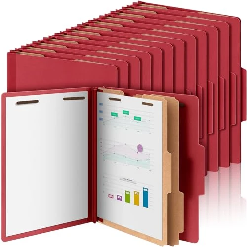 Fine Crafted 36 Pcs Classification Folders Letter Size World-Class