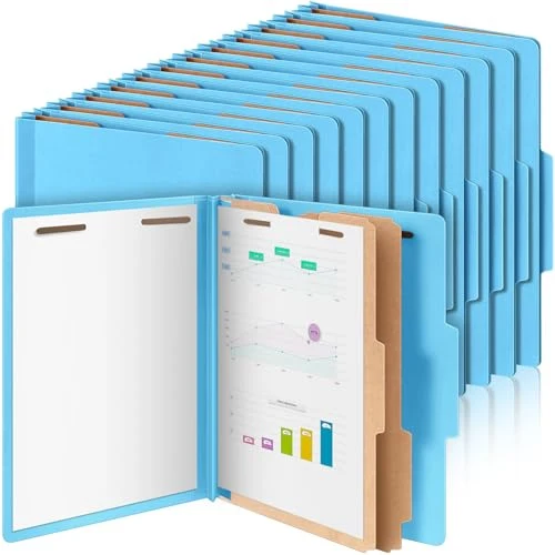 Advanced 24 Pcs Classification Folders Letter Size Bulk 24 Count Comfortable