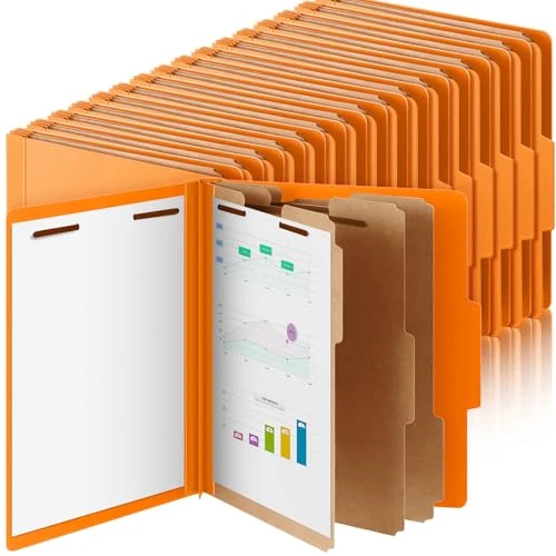 Classic 36 Pcs Classification Folder Letter Size Excellent