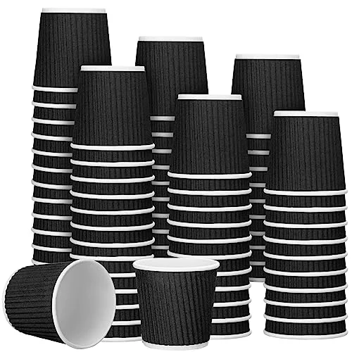 Lightweight 200 Pcs 4 oz Disposable Espresso Coffee Cups Modern