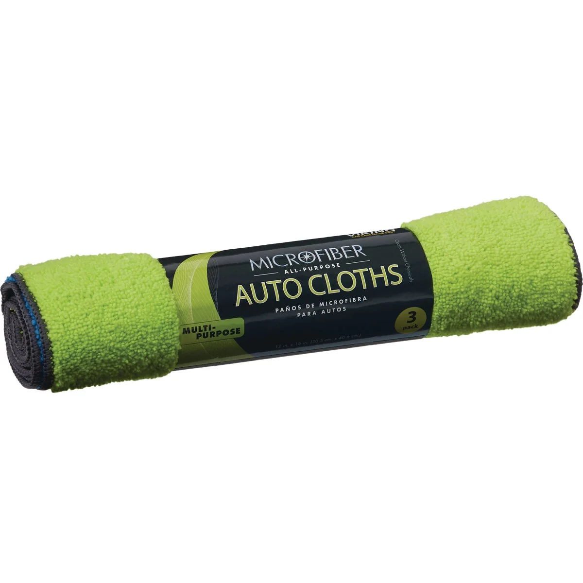 Advanced Viking 12 In. x 16 In. Microfiber Multipurpose Auto Cleaning Cloth 3-Pack Exclusive