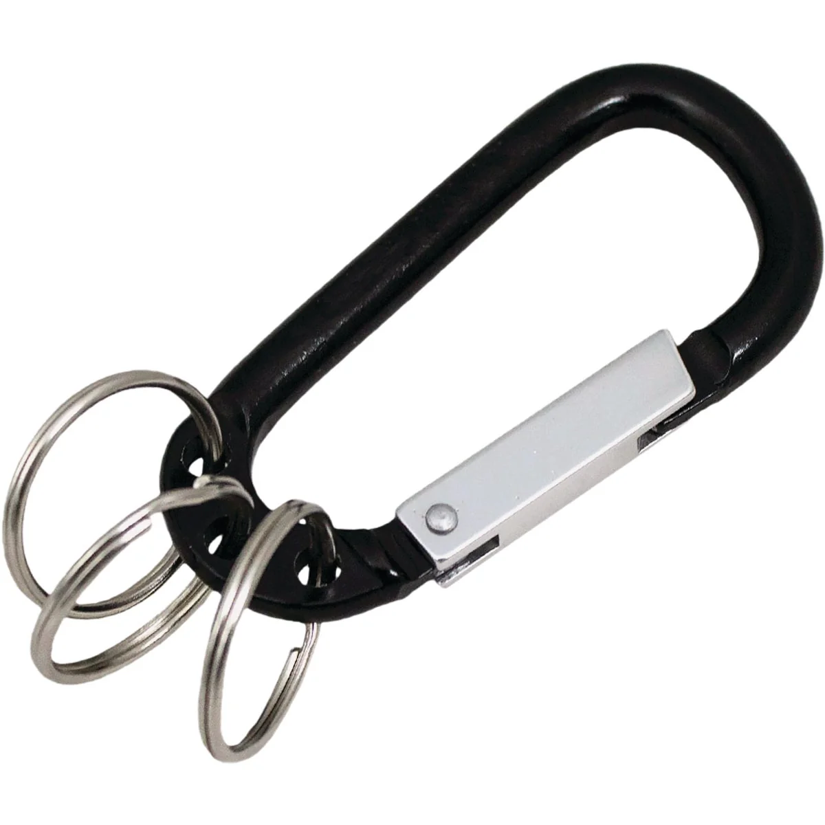 High-Quality Lucky Line Utilicarry C-Clip Key Ring 3-Ring Trendy