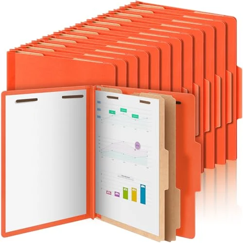 Relaxed 60 Pcs Classification Folders Letter Size 60 Count Fashionable
