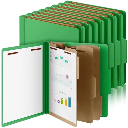 Fast 12 Pcs Classification Folder Letter Size Contemporary