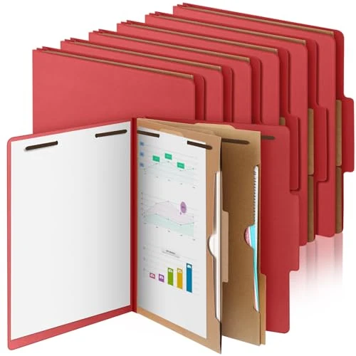 Easy-to-Use 12 Pcs Skyygemm Classification Folder Letter Size Fine