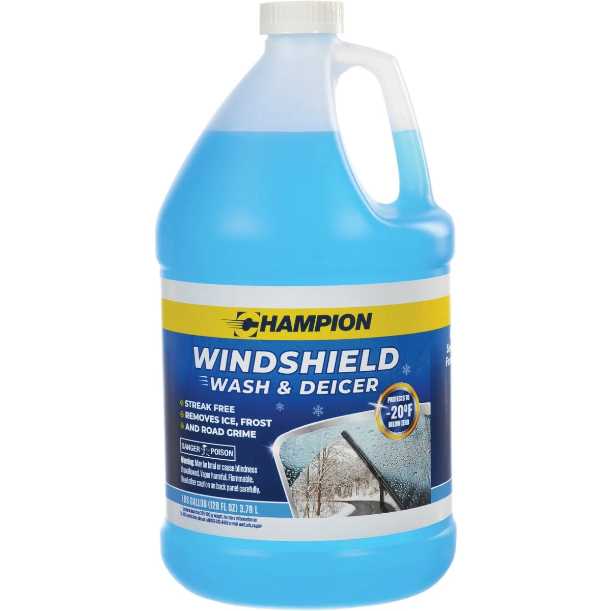 Next-Generation Champion 1 Gal. -20 Deg F De-Icer Windshield Washer Fluid Outstanding