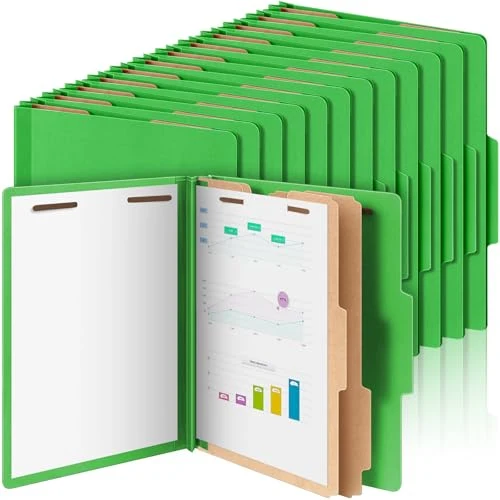 Outstanding 48 Pcs Classification Folders Letter Size Solid