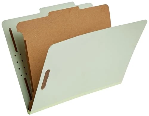 Secure Classification File Folders 10 Count Selected