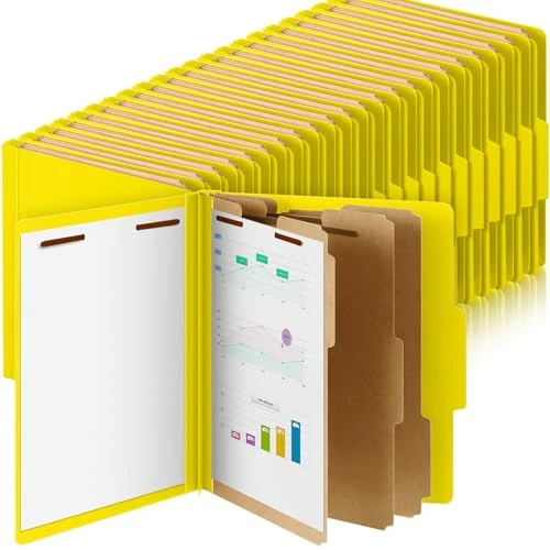 Outstanding 48 Pcs Classification Folder Letter Size Clean