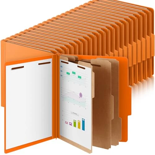 Lightweight 48 Pcs Classification Folder Letter Size Exceptional