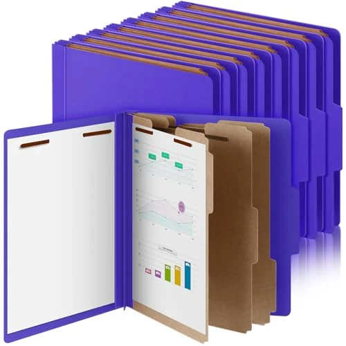 Prestigious 12 Pcs Classification Folder Letter Size Exceptional