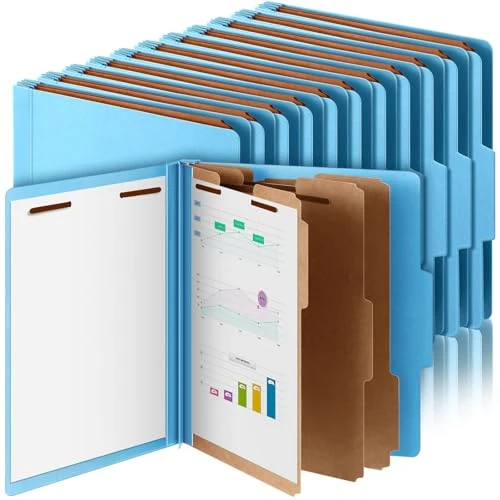 Responsible 36 Pcs Classification Folder Letter Size Flexible
