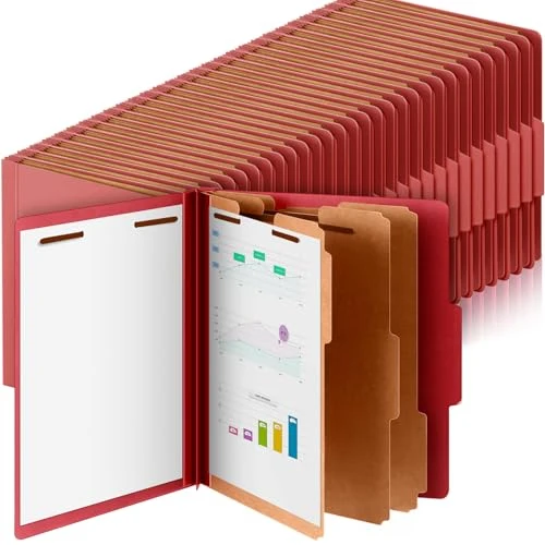 Reliable 60 Pcs Classification Folder Letter Size Healthy