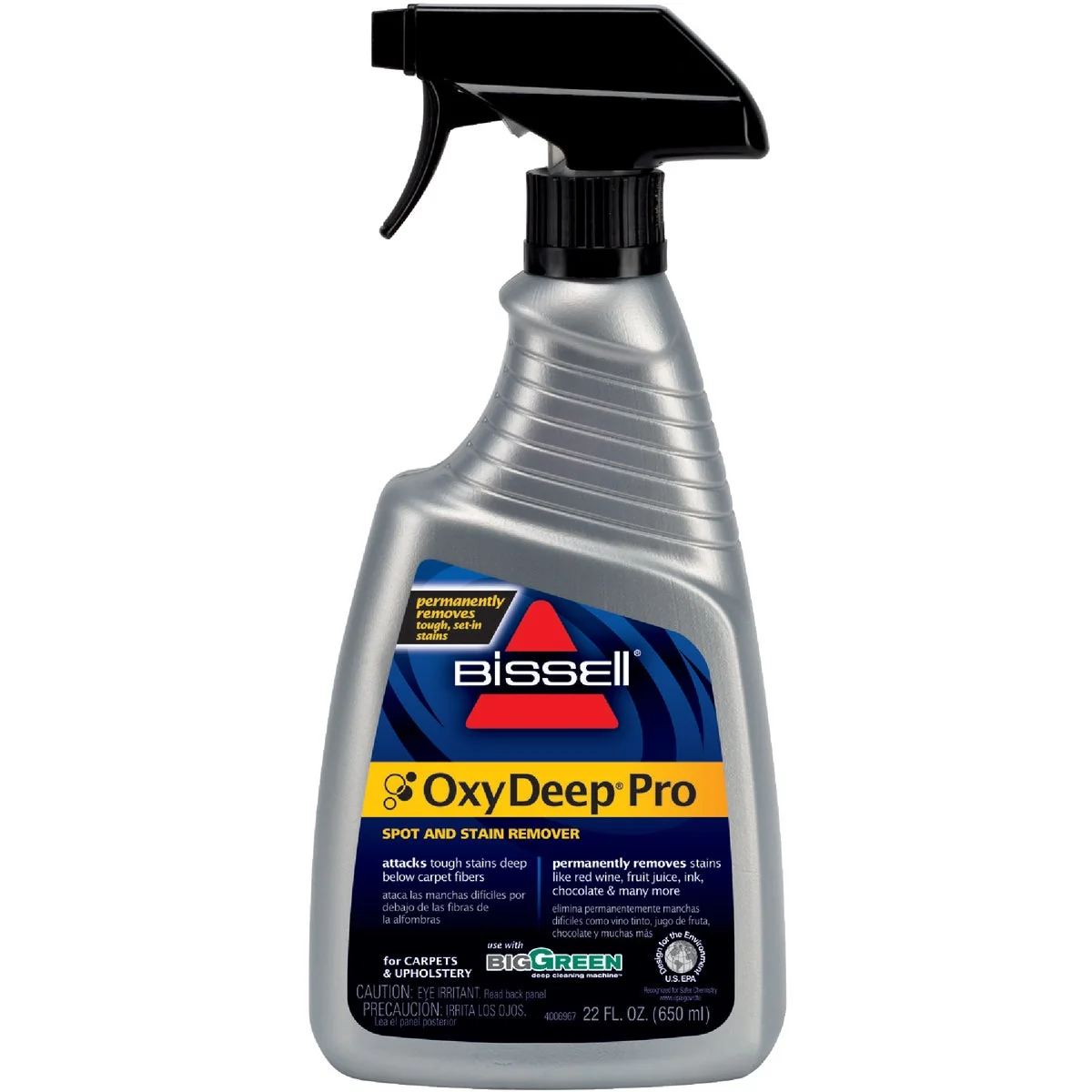 Easy-to-Use Bissell 22 Oz. Spot And Stain Remover Carpet Cleaner Eco-Friendly