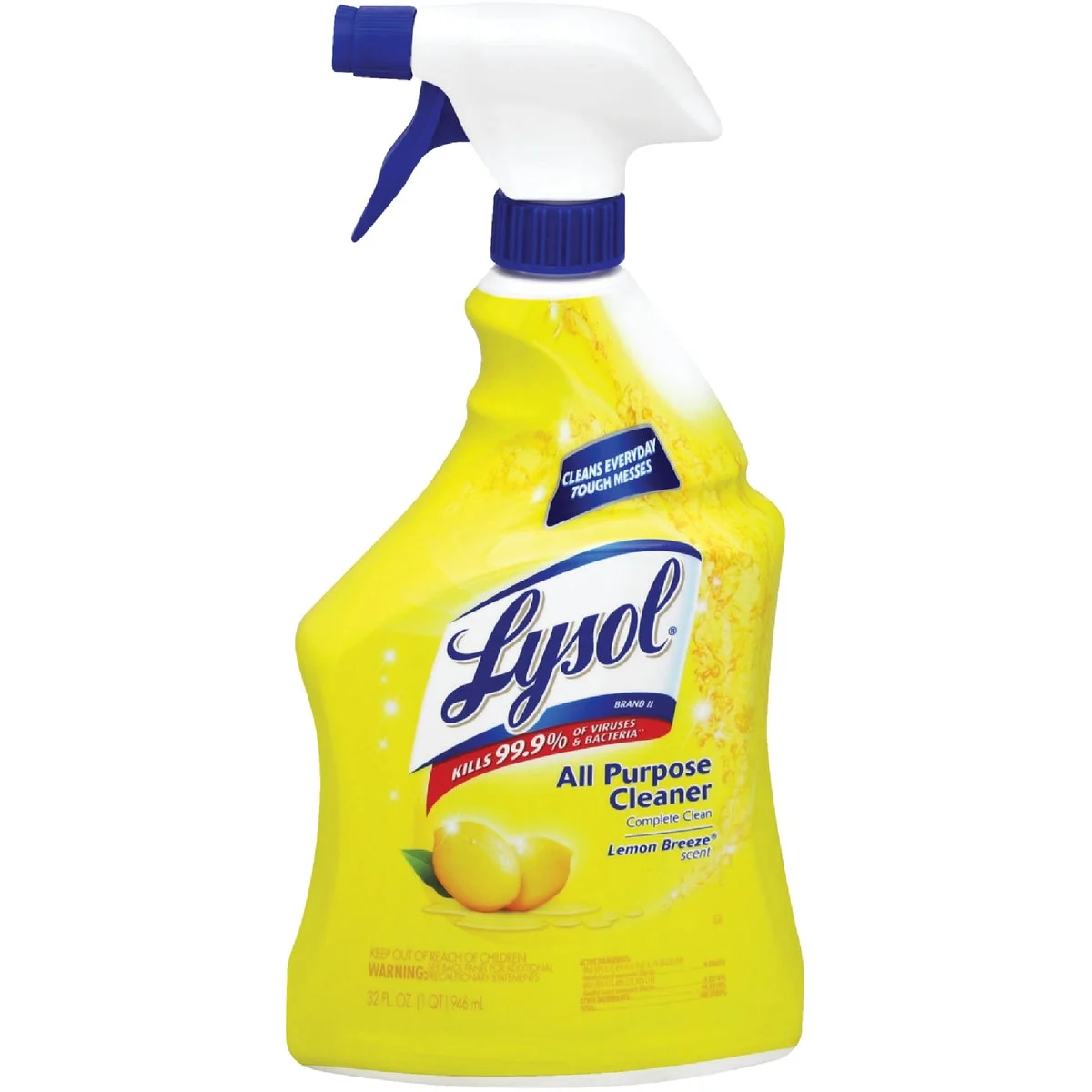 Top-Quality Lysol 32 Oz. Lemon Breeze All-Purpose Cleaner Relaxed